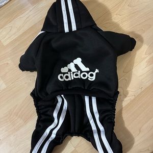 adidas tracksuit for dogs! (adidog)